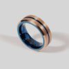 anillo dorado de tungsteno marca calak cl sico 141889 DORADO 1