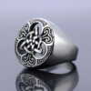 anillo gris de la triqueta marca calak cl sico 141773 GRIS 1