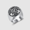 anillo gris de la triqueta marca calak cl sico 141773 GRIS 2