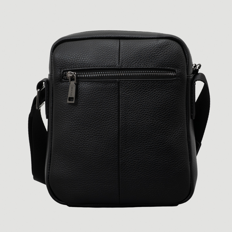 bandolera negro diseno b sico con dobles cierres marca buckle cl sico 158739 NEGRO 2