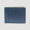 billetera azul estructura plana marca v lez cl sico 143885 AZUL 1