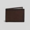 billetera caf estructura plana marca v lez cl sico 143882 CAFE 1