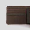 billetera caf estructura plana marca v lez cl sico 144755 CAFE 3