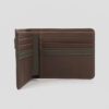 billetera caf estructura plana marca v lez cl sico 144755 CAFE 4