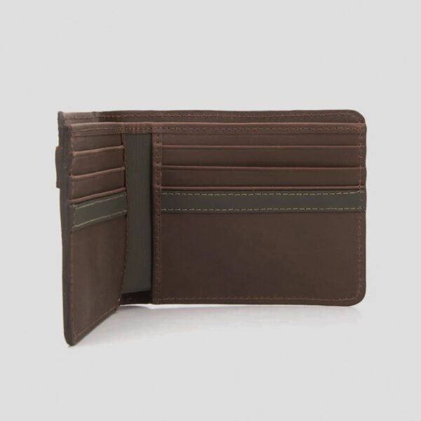 billetera caf estructura plana marca v lez cl sico 144755 CAFE 4