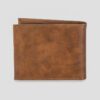 billetera miel estructura plana marca v lez cl sico 144748 CAFE 4