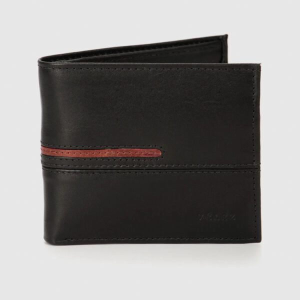 billetera negro diseno plano marca v lez cl sico 125342 NEGRO 1