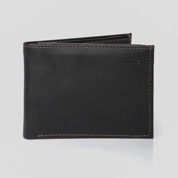 billetera negro estructura plana marca v lez cl sico 143418 NEGRO 1