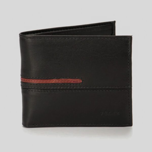 billetera negro estructura plana marca v lez cl sico 143420 NEGRO 1