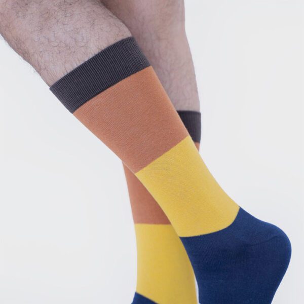 calcetines amarillo diseno spicy marca tishas cl sico 150227 AMARILLO 2