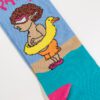 calcetines azul diseno al agua pato marca tishas cl sico 143022 AZUL 2