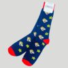 calcetines azul diseno bowser marca tishas cl sico 138044 AZUL 1