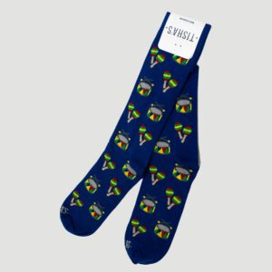 calcetines azul diseno chinchines marca tishas cl sico 143869 221519 1