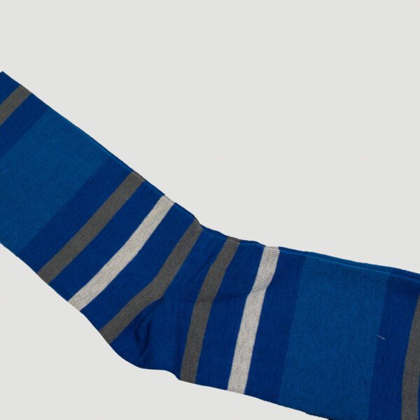 calcetines azul diseno de lineas marca tishas cl sico 144062 AZUL 2