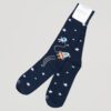 calcetines azul diseno space man marca tishas cl sico 151911 AZUL 1