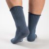 Calcetines azul estilo liso sin elástico marca Emporium clásico | 125976 - Imagen 2