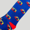 Calcetines azul estilo tuc-tuc marca Tishas clásico | 121004 - Imagen 2