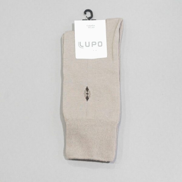 calcetines azul estructura plana marca lupo cl sico 146374 BEIGE 1