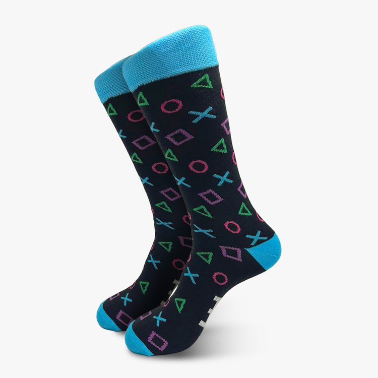 calcetines azul ma estilo play station marca cool merch cl sico 160261 AZUL MA 1