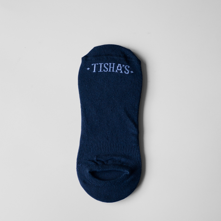 calcetines azul marino estilo plain black marca tishas cl sico 164821 358678 1