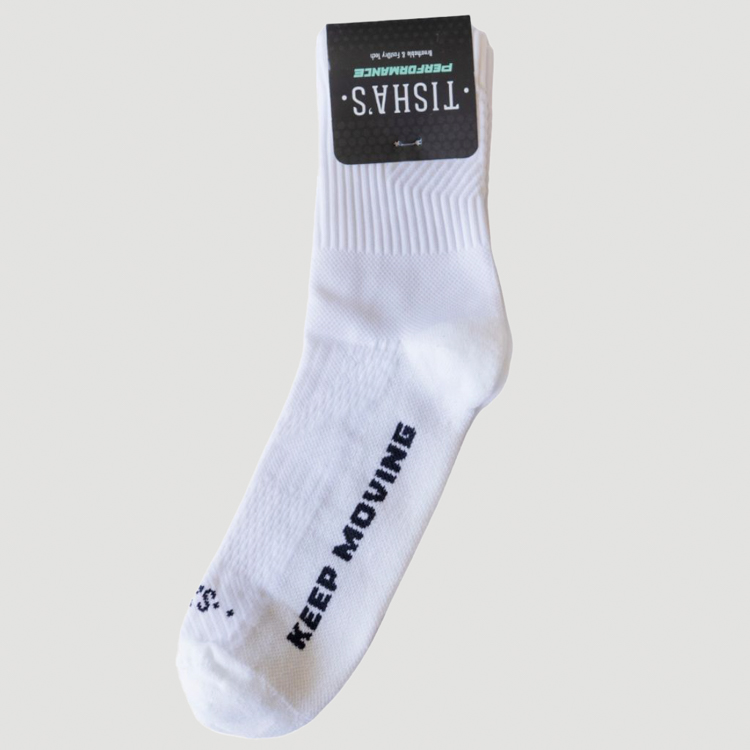 calcetines blanco estilo performance mid marca tishas cl sico 167240 376714 1