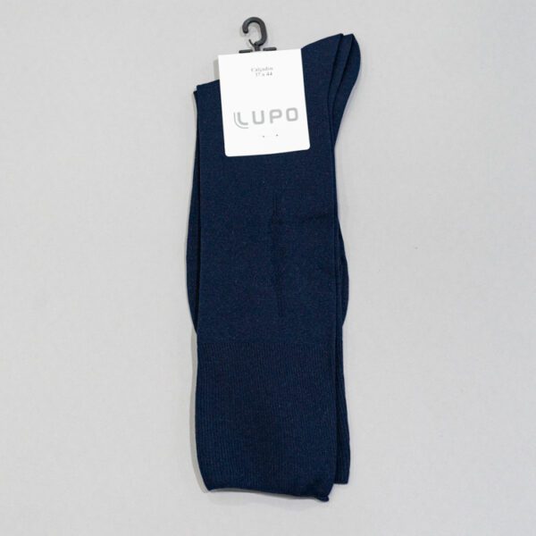 calcetines caf estructura plana marca lupo cl sico 106156 AZUL MA 1