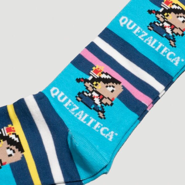 calcetines celeste diseno quezalteca rosita marca tishas cl sico 157665 CELESTE 2