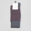 calcetines gris diseno de lineas marca lupo cl sico 146387 GRIS 1