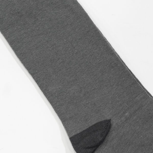 calcetines gris estructura plana marca tishas cl sico 146419 GRIS 2