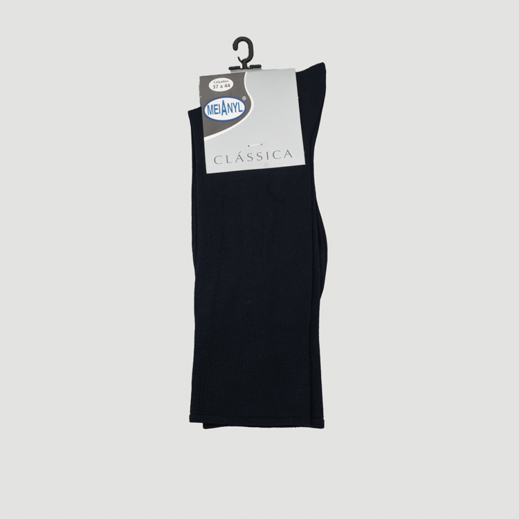 calcetines negro estructura plana marca lupo cl sico 160363 AZUL MA 1