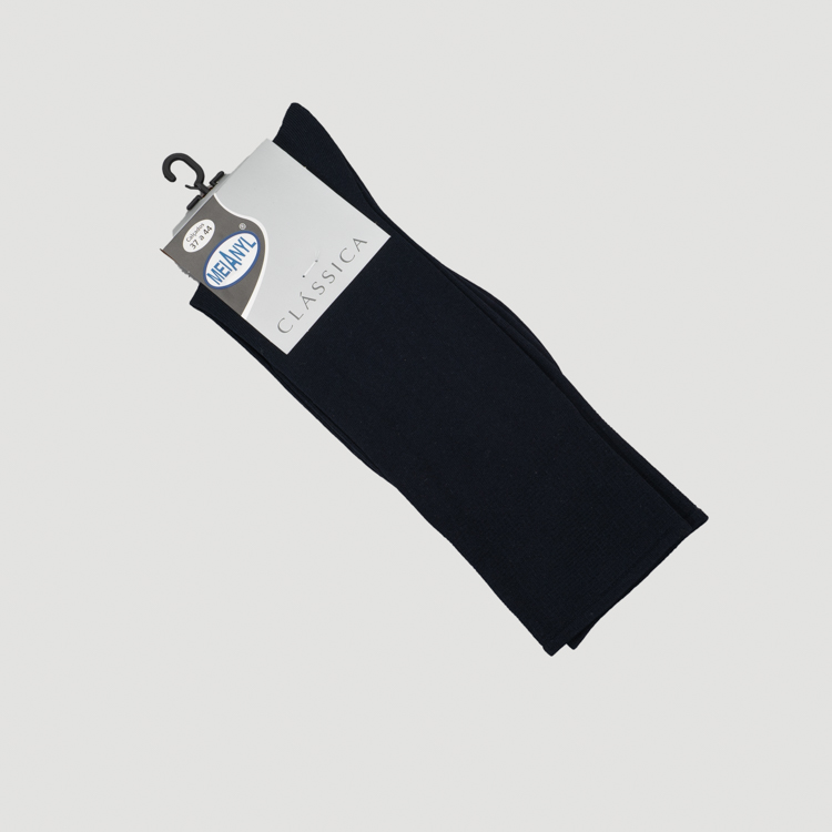 calcetines negro estructura plana marca lupo cl sico 160363 AZUL MA 2