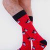 calcetines rojo diseno mickey red marca tishas cl sico 150234 ROJO 2