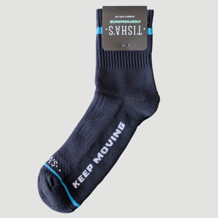 calcetines turquesa estilo performance mid marca tishas cl sico 167241 376713 1