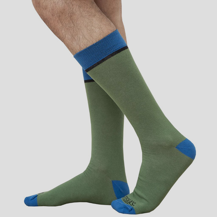 calcetines verde diseno classic verde imperial marca tisha s cl sico 154635 VERDE 1