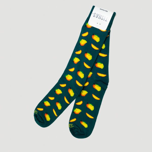 calcetines verde diseno mangos marca tishas cl sico 143868 VERDE 1