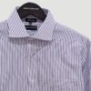 camisa azul con diseno de lineas marca emporium cl sico 140541 AZUL 2