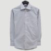 camisa azul con diseno de lineas marca emporium slim 140492 AZUL 1