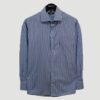 camisa azul diseno con lineas marca smart slim 138582 AZUL 1