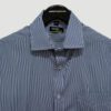 camisa azul diseno con lineas marca smart slim 138582 AZUL 3