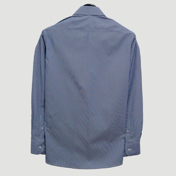 camisa azul diseno con lineas marca smart slim 138582 AZUL 4