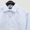 camisa azul diseno de lineas marca smart slim 141334 AZUL 2