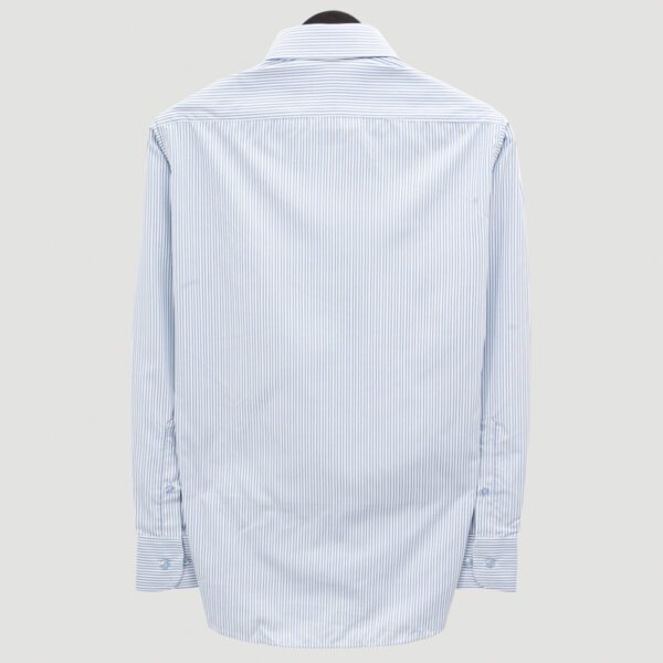 camisa azul diseno de lineas marca smart slim 141334 AZUL 4