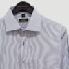 camisa azul diseno de lineas marca smart slim 144556 235887 2