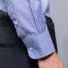 camisa azul diseno de lineas marca smart slim 152618 AZUL 4