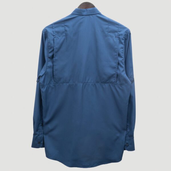 camisa azul estructura labrada marca bcasual cl sico 155022 AZUL 3