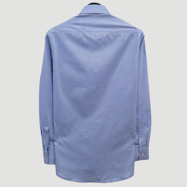 camisa azul estructura labrada marca emporium cl sico 140531 AZUL 4