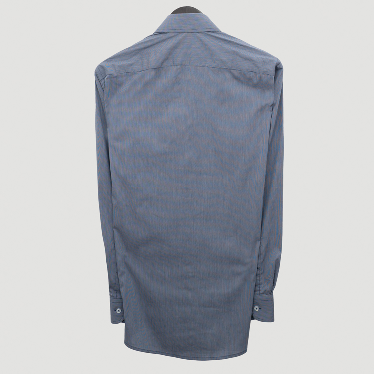 camisa azul estructura labrada marca emporium slim 156280 AZUL 4