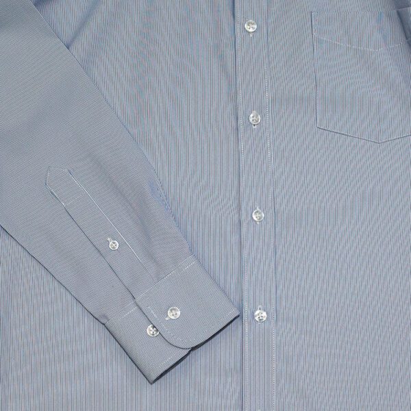 camisa azul estructura labrada marca smart slim 138528 AZUL 2