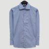 camisa azul estructura plana marca smart slim 141199 AZUL 1