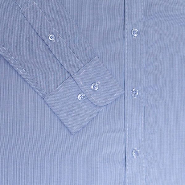 camisa azul estructura plana marca smart slim 141199 AZUL 2